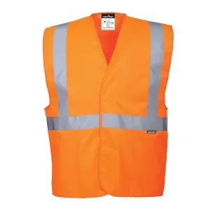 Hi-Vis Band en brace vest Oranje voorkant