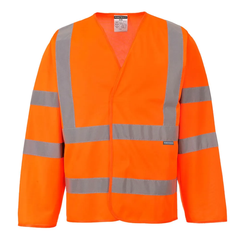 Hi-Vis Two Band & Brace Jack Oranje voorkant