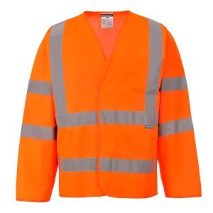 Hi-Vis Two Band & Brace Jack Oranje voorkant