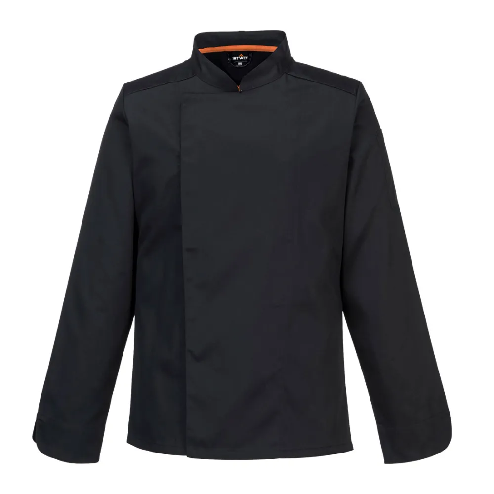 MeshAir Pro Jacket L / S Zwart voorkant