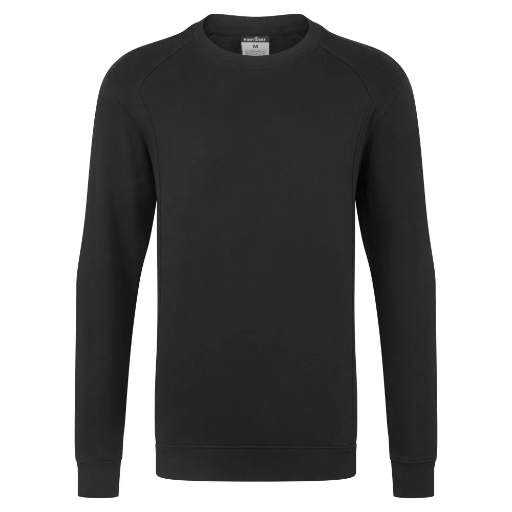 WX2 Sweatshirt Zwart voorkant