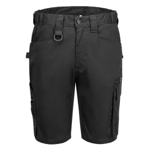 WX2 Eco Korte Broek Zwart voorkant