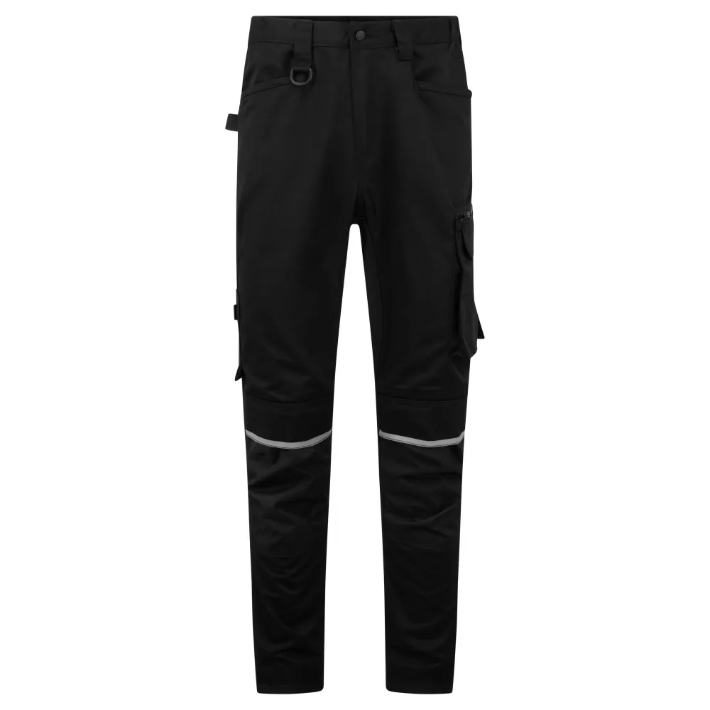 WX2 Eco Stretch Broek Zwart voorkant
