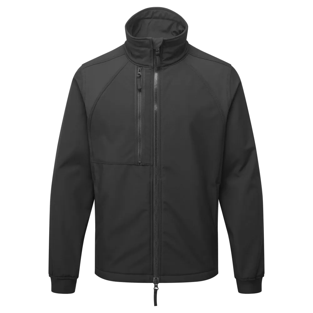 WX2 Eco Softshell 2 (L) Zwart voorkant