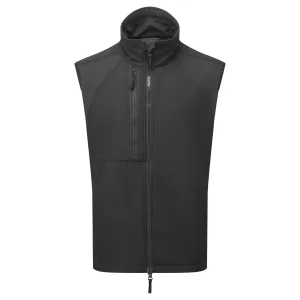 WX2 Eco Softshell Bodywarmer 2 (L) Zwart voorkant