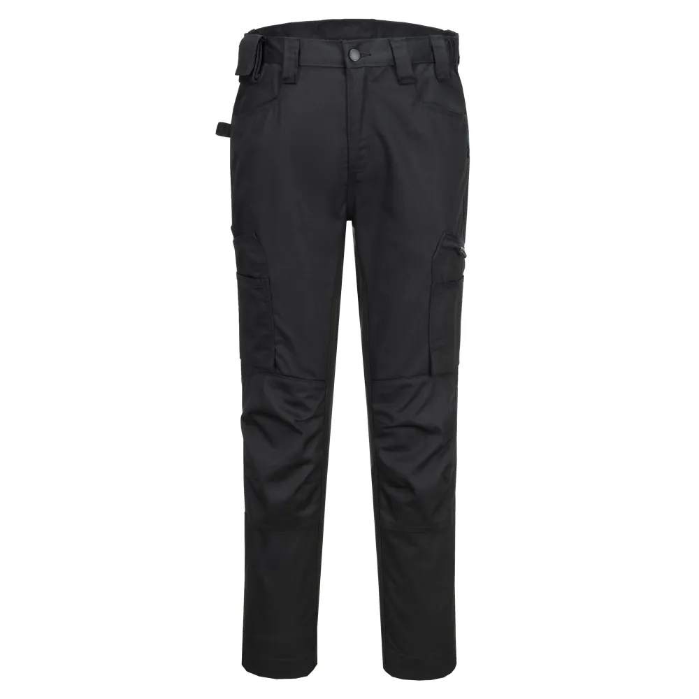WX2 Eco Stretch Broek Zwart voorkant