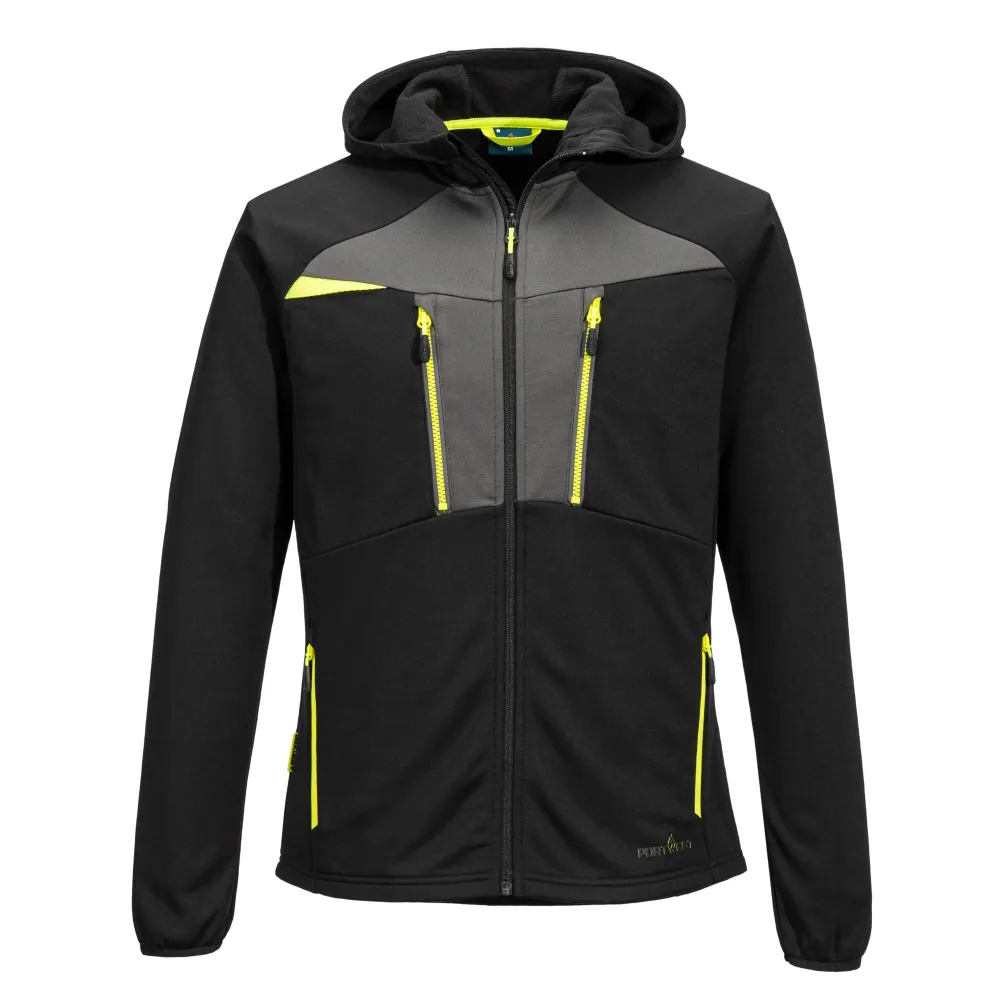 DX4 Technical Fleece Zwart voorkant