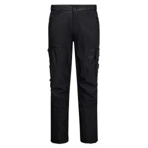 DX4 Regenbroek Zwart voorkant