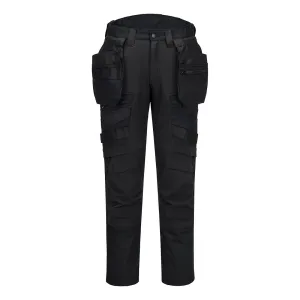 DX4 Broek met afneembare holsterzakken Zwart voorkant