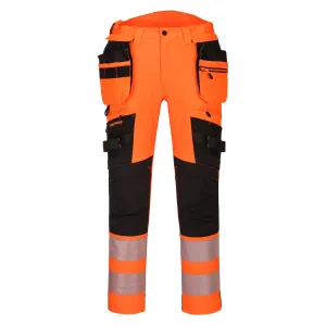 DX4-Hi-Vis broek met afneembare holsterzakken