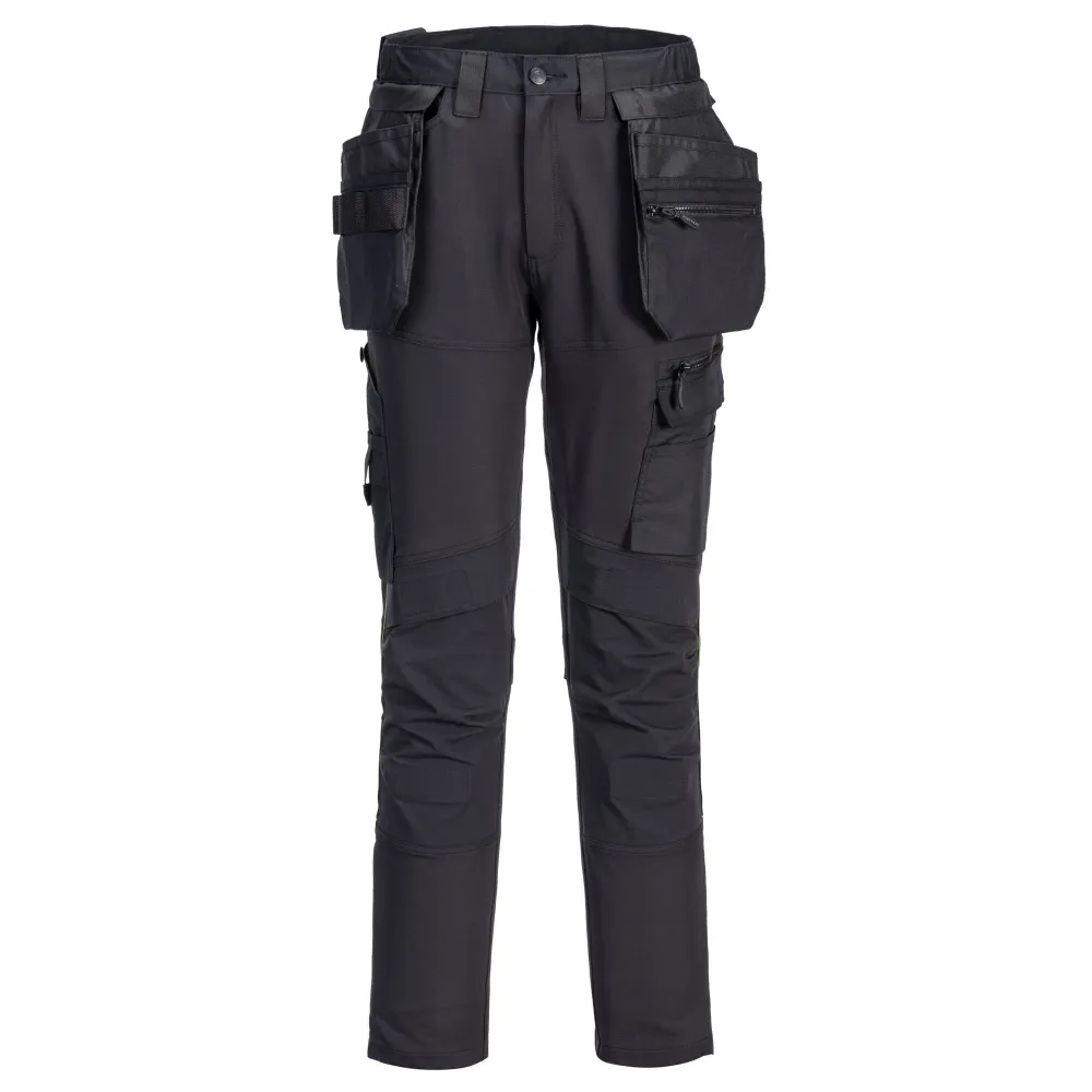 DX4 Craft Broek met Holsterzakken Zwart voorkant