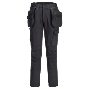 DX4 Craft Broek met Holsterzakken Zwart voorkant