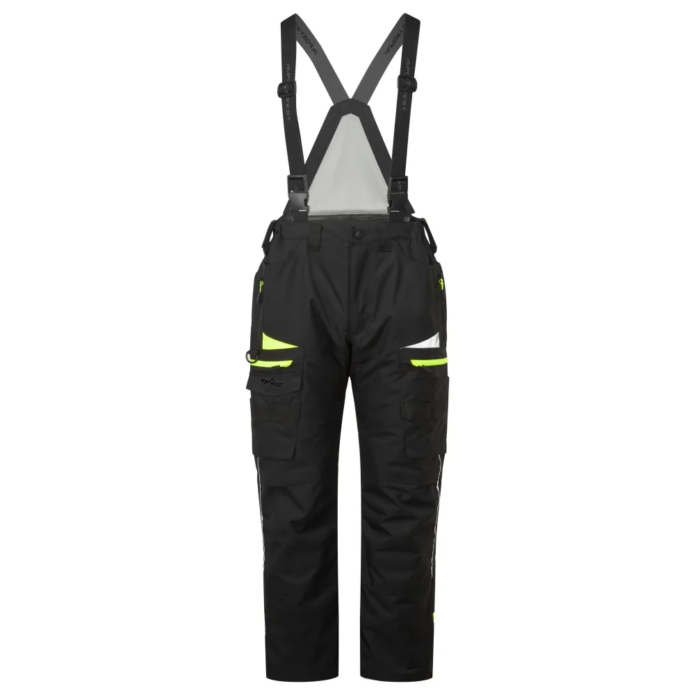 DX4 Winterbroek Zwart voorkant
