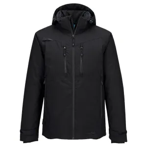 DX4 Winterjas Zwart voorkant