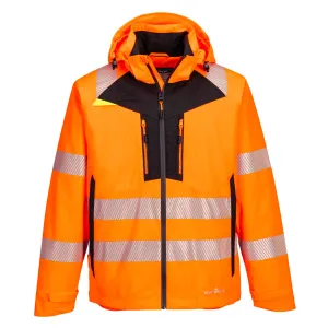 DX4 Hi-Vis Regenjack Oranje voorkant