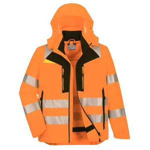 DX4 Hi-Vis 4-in-1 Jack Oranje/zwart voorkant