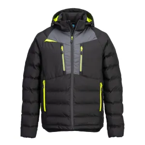 DX4 Gevoerd Jacket Zwart voorkant