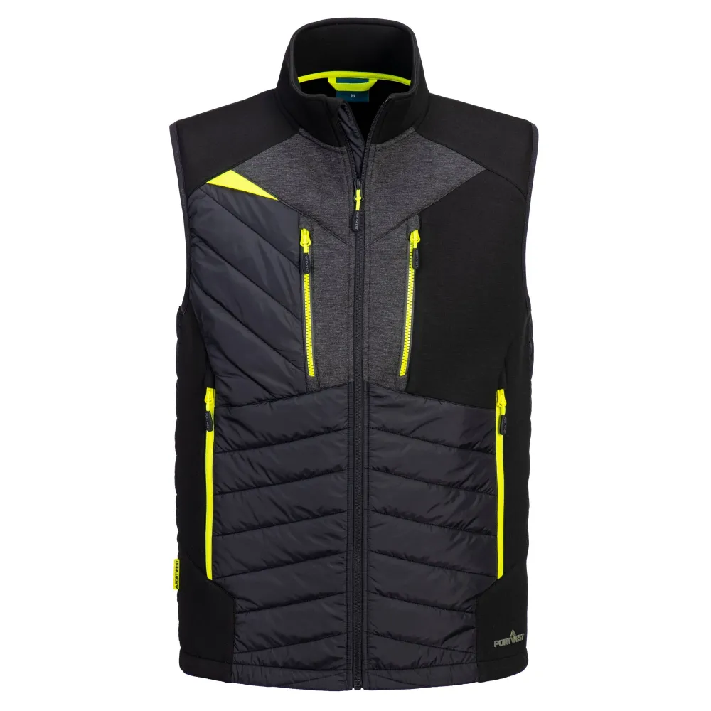 DX4 Hybrid Baffle vest Zwart voorkant
