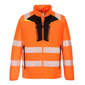 DX4 Hi-Vis Hybride Baffle Jack Oranje/zwart voorkant
