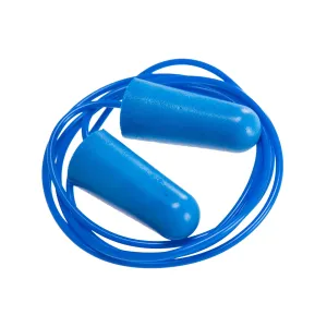 Food detecteerbare PU Schuim Oordoppen (200 paar) Blauw voorkant