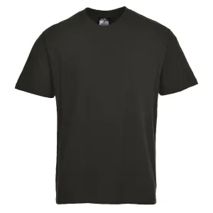 ES1 Essential Hi-Vis T-shirt korte mouw Zwart voorkant