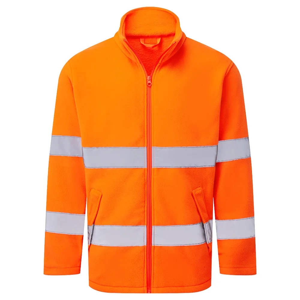 ES1 Essential Hi-Vis Fleece Oranje voorkant