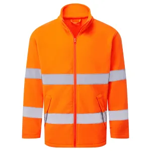 ES1 Essential Hi-Vis Fleece Oranje voorkant
