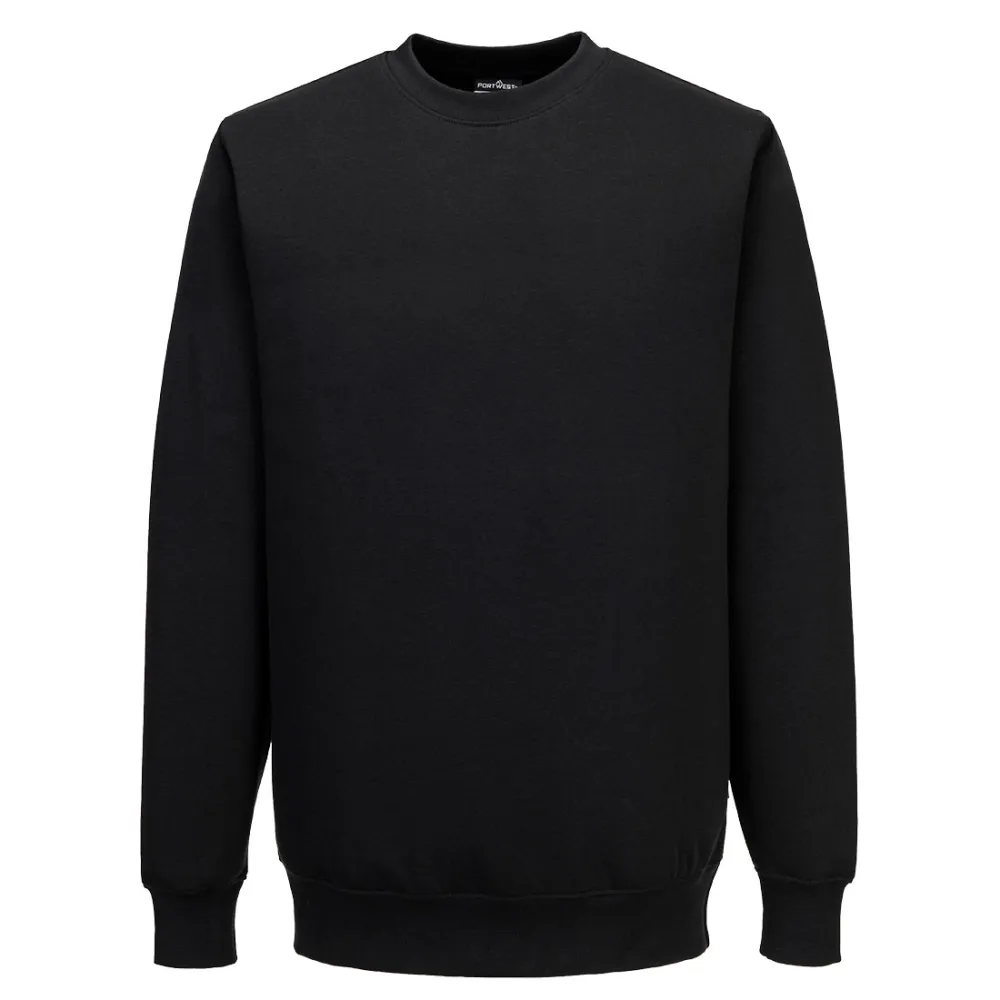 ES1 Essential Sweatshirt Zwart voorkant