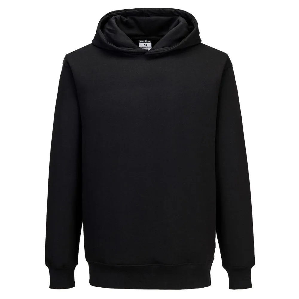 ES1 Essential Hoodie Zwart voorkant