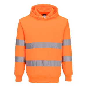 ES1 Essential Hi-Vis Sweatshirt met Capuchon Oranje voorkant