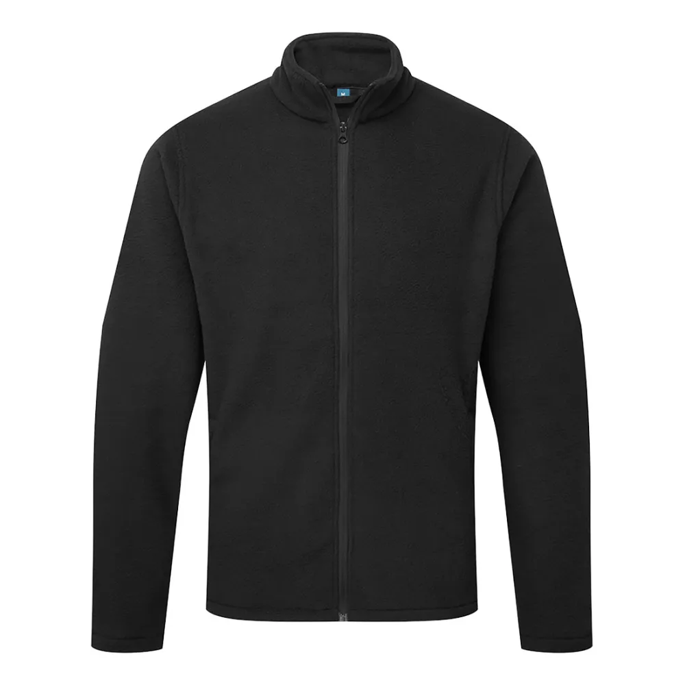 ES1 Essential Fleece Zwart voorkant