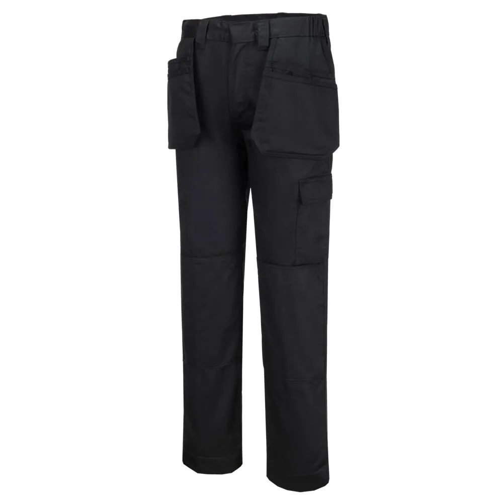 ES1 Essential Holsterbroek Zwart voorkant