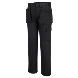 ES1 Essential Holsterbroek Zwart voorkant