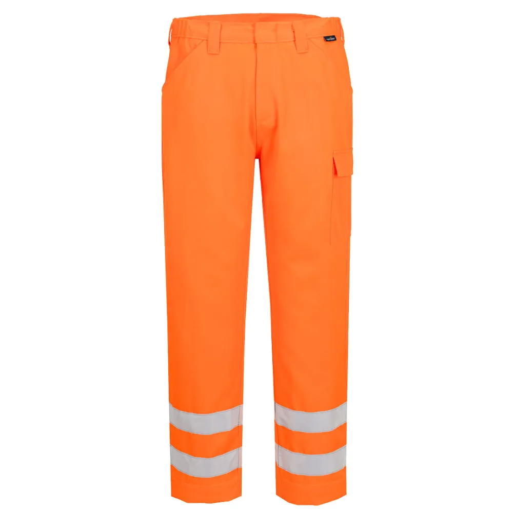 ES1 Essential Hi-Vis Combatbroek Oranje voorkant