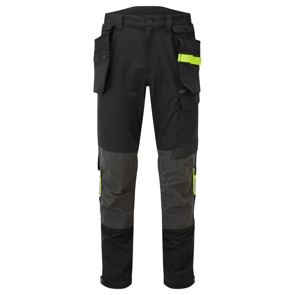 EV4 Stretch Holster Broek Zwart voorkant
