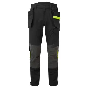 EV4 Stretch Holster Broek Zwart voorkant