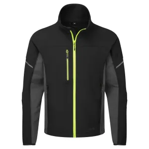 EV4 Stretch Werkjack Zwart voorkant