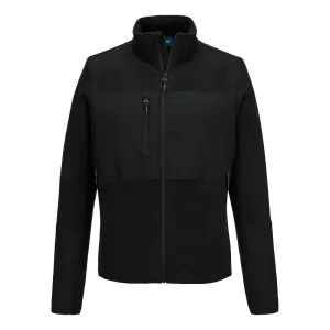 EV4 Stretch Fleece Zwart voorkant
