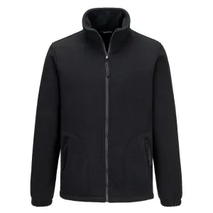 Argyll Heavy Fleece Zwart voorkant