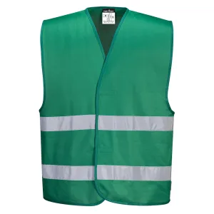 Iona Vest Flessengroen voorkant