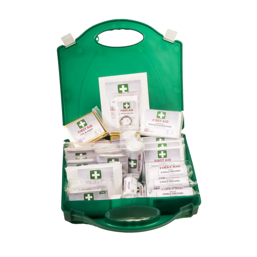 Werkplek Eerste Hulp Kit 100 Groen voorkant