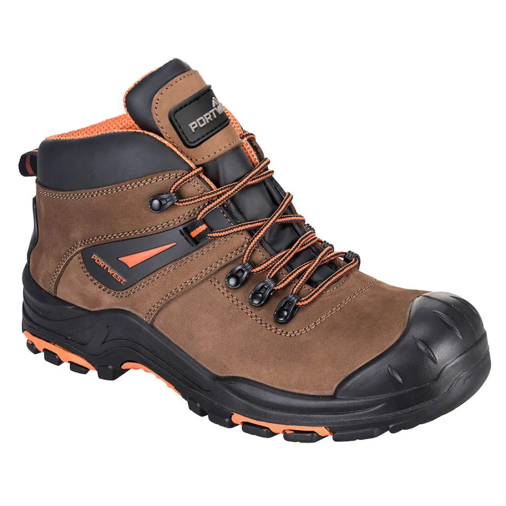 Portwest Compositelite Montana Hiker Boot S3 HRO Bruin voorkant