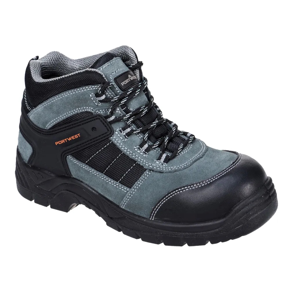 Portwest Compositelite Trekker Plus Schoen S1P Zwart voorkant