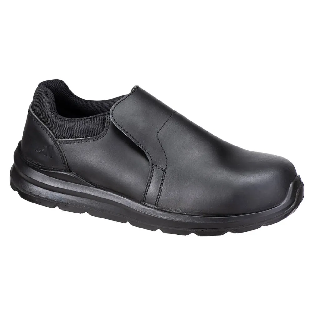 Samengestelde slip on S3S SR FO Zwart voorkant