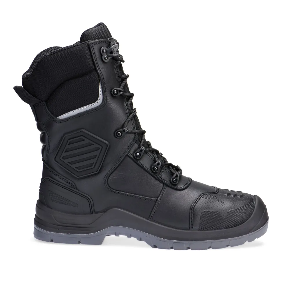 Samengesteld leder Hoge schoen S7L HRO M CI LG SC AN SR FO Zwart voorkant