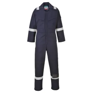 Bizflame Vlamvertragende Antistatische Overall Donker marine voorkant