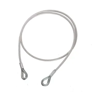 Ankerbandkabel Zilver voorkant