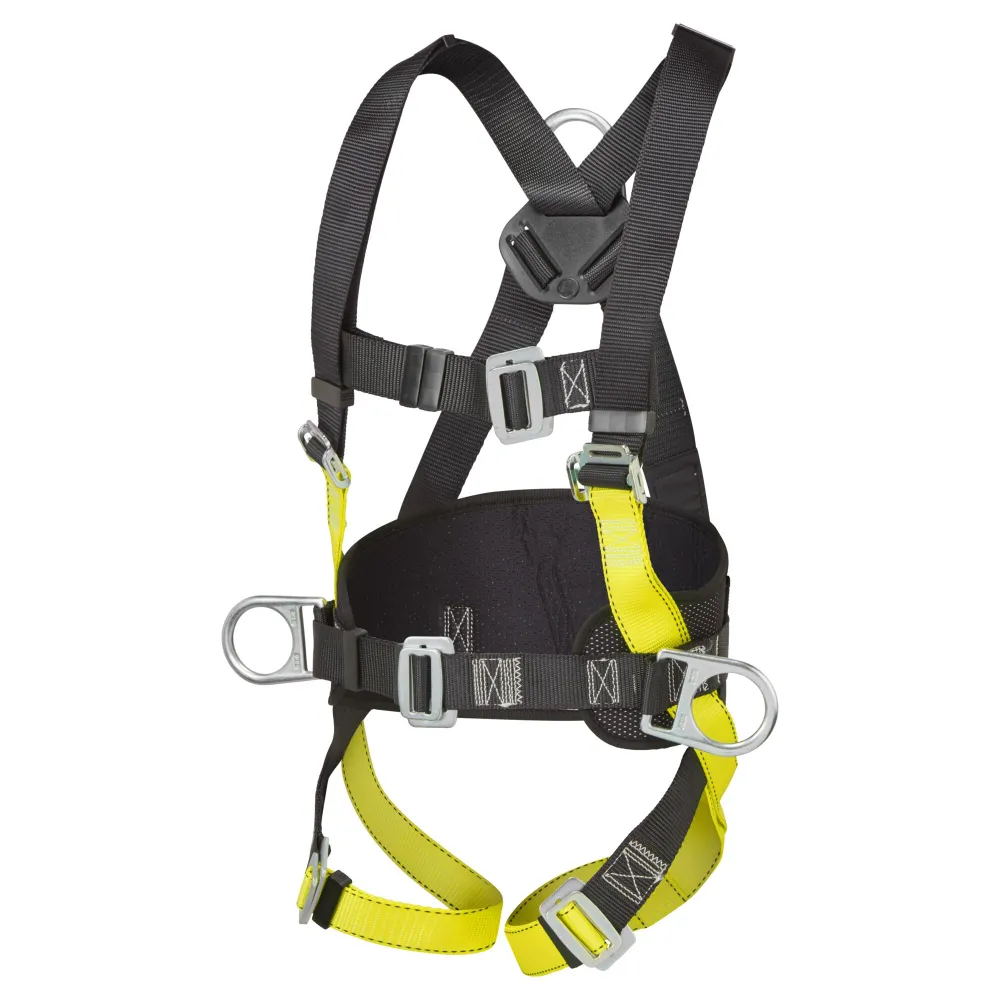 Portwest 2 Punts Comfort Plus Harnas Zwart voorkant