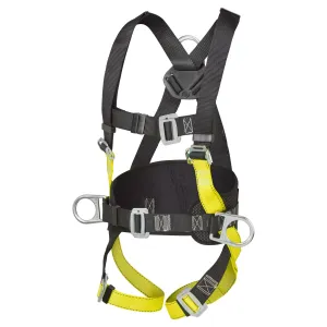 Portwest 2 Punts Comfort Plus Harnas Zwart voorkant