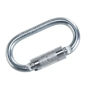 Twist Lock karabijnhaak Zilver voorkant